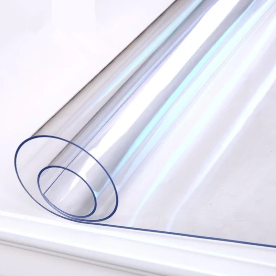 Yingyi プラスチック 1 ミリメートル/2 ミリメートル/3 ミリメートル PVC テーブルクロス超透明なクリア軟質ガラスロールフィルムシート